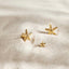 Pendientes Botón Starfish Oro - Radiant Jewels