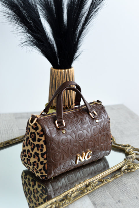 Bolso Bowling Mini Animal Print - Noco