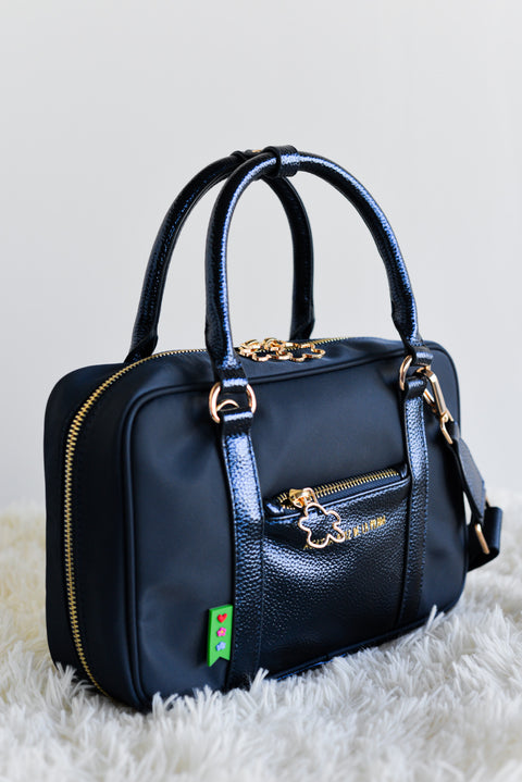 Bolso De Mano Nylon Metalizado - Agatha Ruiz De La Prada