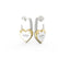Pendientes Aretes All You Need Is Love Oro - Guess