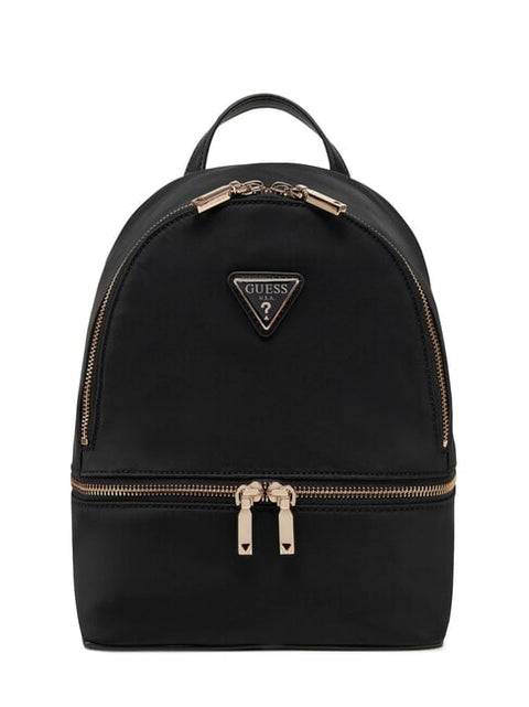 Mochila Mini Follie Nylon Negra - Guess