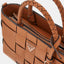 Bolso De Mano Maylee Caramelo - Guess