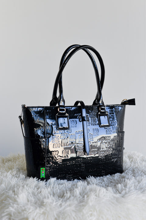 Bolso Shopper Charol Logo - Agatha Ruiz De La Prada