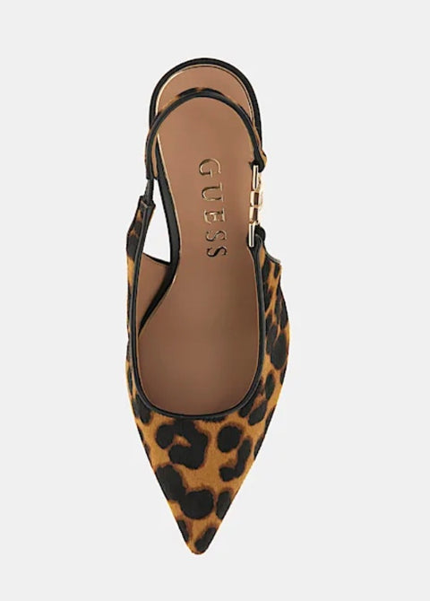 Zapato Destalonado Nasshaly Animal Print - Guess