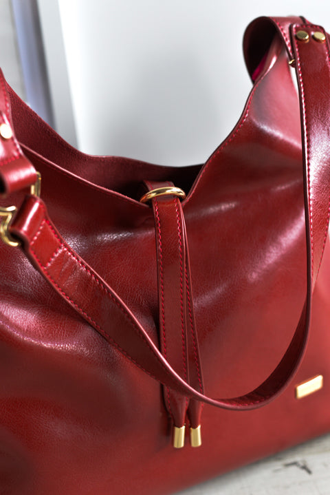 Bolso Hobo Efecto Piel - Noco
