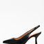 Zapato Destalonado Stiletto Malek Negro - Guess